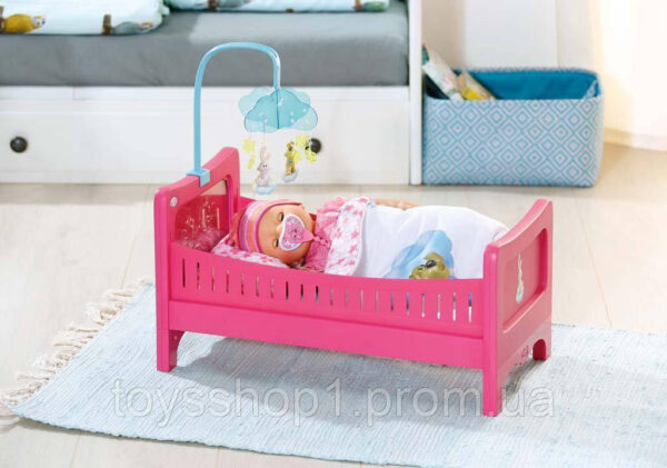 Бебі Берн-ліжечко зі світлом і звуком для ляльки Zapf Creation BABY Born Bed Toy