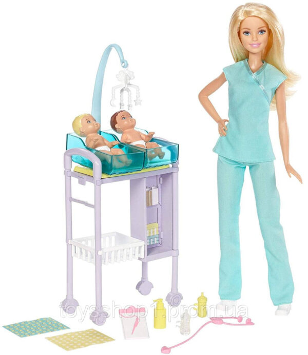 Лялька Барбі Педіатр Доктор Лікар Barbie Careers Baby Doctor DVG10