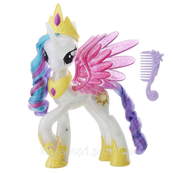Принцеса Селедія Свердна і Світкальна My Little Pony the Movie Glitter Glow Princess Celestia