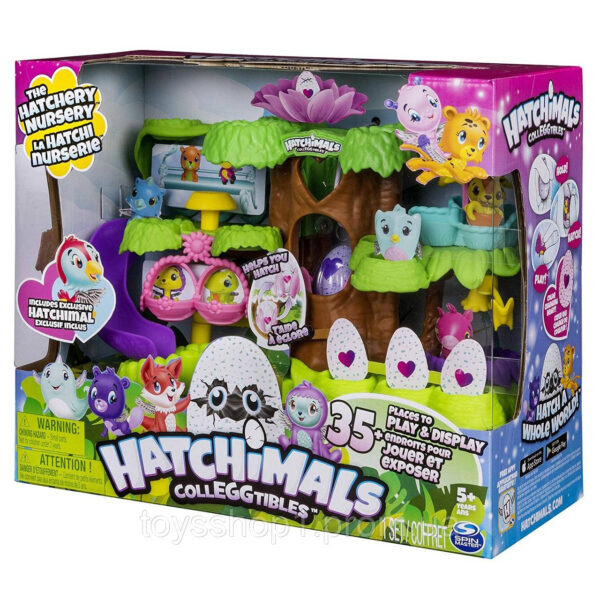 Ігровий набір Hatchimals Дитячий садок для пташенят з ексклюзивним Хетчімалс Hatchimals Hatchery Nursery Playset