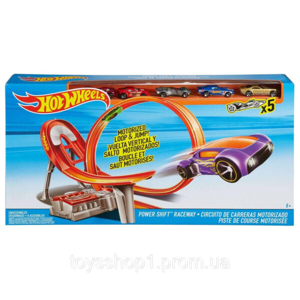 Моторизований трек Hot Wheels Божевільний форсаж, суперпетля Super Loop Raceway
