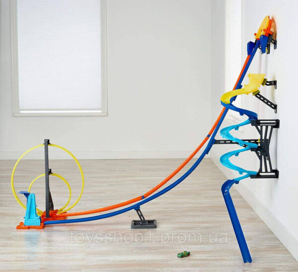 Трек Хот Вілс Перегони по вертикалі Hot Wheels Track Builder Vertical Launch Kit GGH70