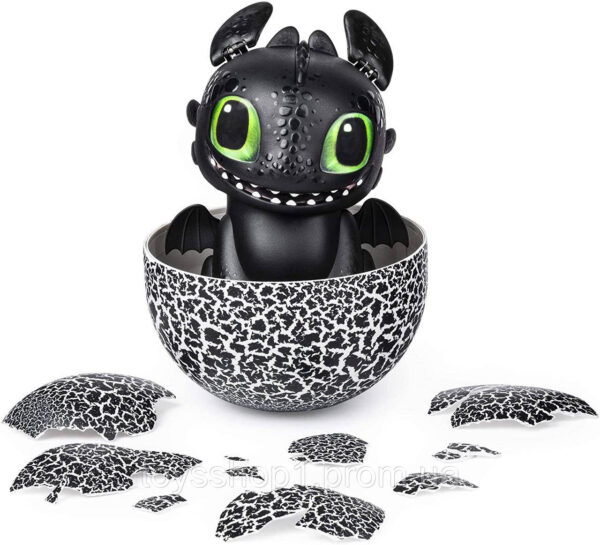 Інтерактивний дракон Беззубик у яйці Hatching Toothless Interactive Baby Dragon Як приборкати дракона 3