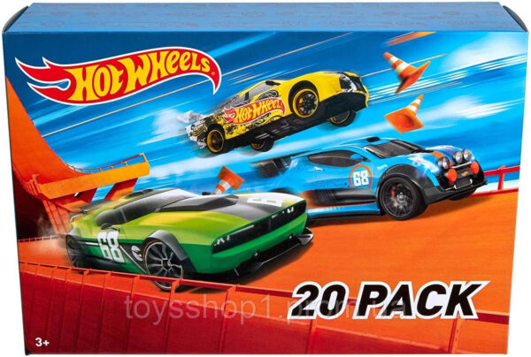 Hot Wheels подарунковий набір базових машинок Гот Вілс 20 шт. Hot Wheels 20 Cars Gift Pack