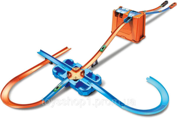 Трек-хот вилс коробка для трюків Hot Wheels GGP93 Track Builder Mega Stunt Box