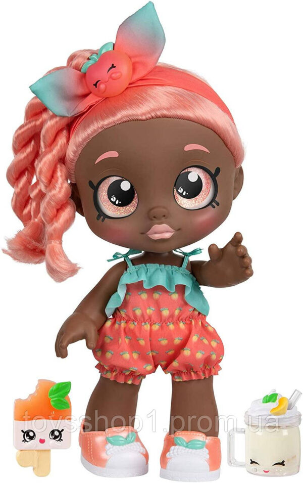 Лялька Кінді Кідс Персик Kindi Kids Snack Time Friends Summer Peaches
