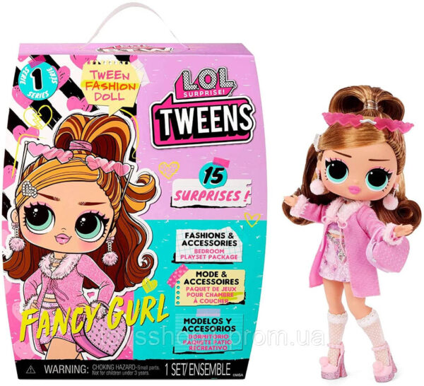 Ігровий набір Лол серії Твінс Модниця LOL Surprise Tweens Fancy Gurl Fashion Doll