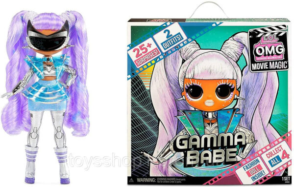 Лялька ЛОЛ ОМГ Леді Галактика LOL Surprise OMG Movie Magic Gamma Babe Fashion Doll 577898