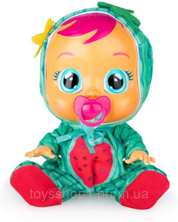 Інтерактивна лялька Край Бебі Плакса Мел з ароматом кавуна. Cry Babies Tutti Frutti Mel