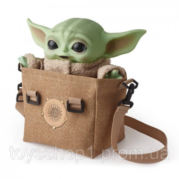 Малюк Йода у сумці Мандалорец Star Wars The Child Plush Baby Yoda Mandalorian