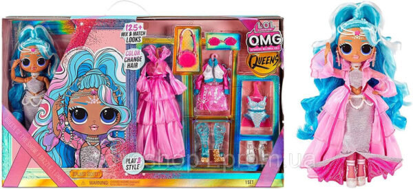 Ігровий набір Лол Королеви великий Сюрприз LOL Surprise OMG Queens Splash Beauty