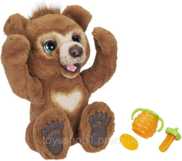 Інтерактивний ведмедик Каббі FurReal Cubby, The Curious Bear Interactive Plush Toy, мишко кабби