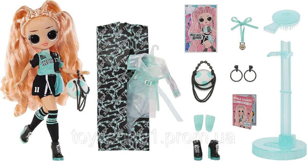 Лялька Лол ОМГ Спорт Футболістка LOL Surprise OMG Sports Fashion Doll Kicks Babe