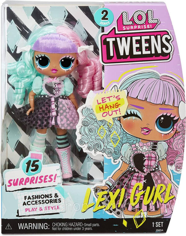 Лялька ЛОЛ Твінс Підлітки Крихітка Лексі LOL Surprise Tweens Series 2 Doll Lexi Gurl