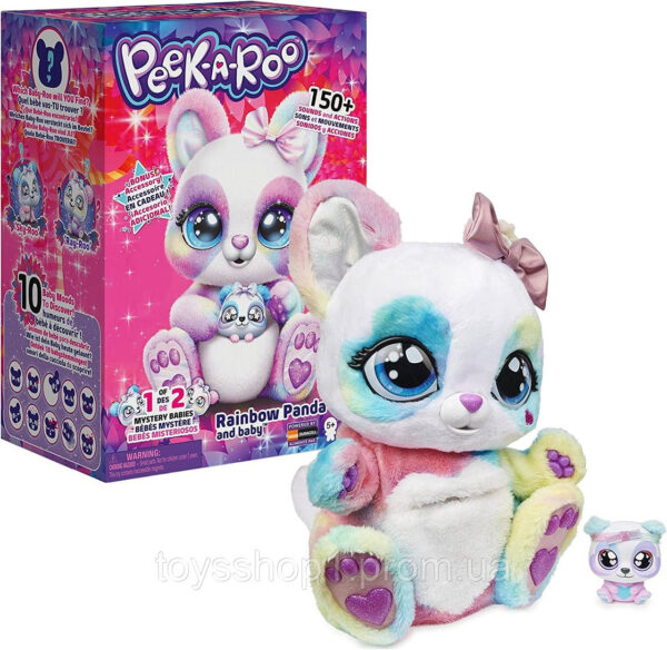 Інтерактивна іграшка Панда Ру Peek-A-Roo Interactive Panda-Roo Plush Toy with Mystery Baby