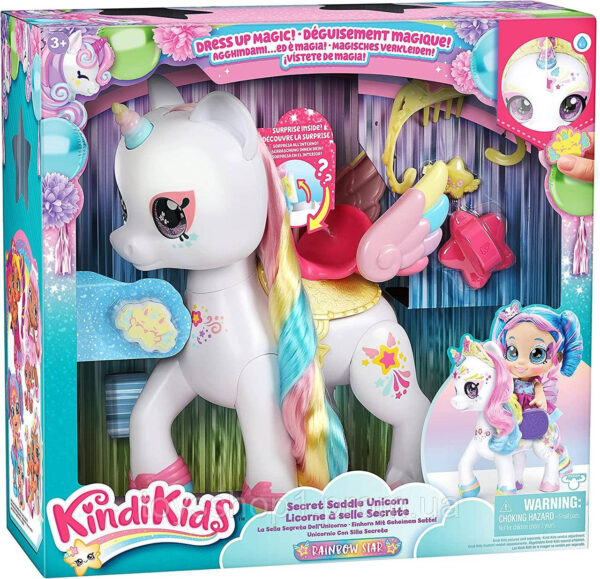 Кінді Кідс Єдиноріг Kindi Kids Dress Up Magic Secret Saddle Unicorn