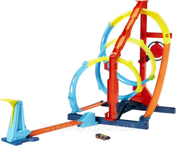 Трек Hot Wheels Track Builder Unlimited Драймова спіраль HDX79 оригінал