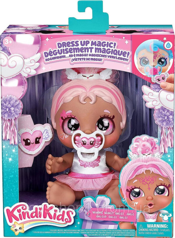 Лялька Кінді Кідс міні Ангел Kindi Kids Dress Up Magic Winnie Wings Angel Baby