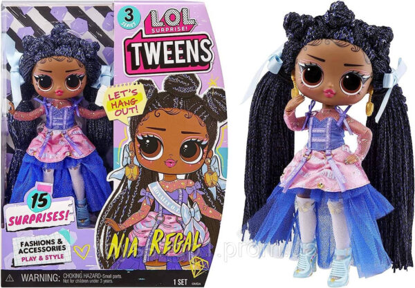 Лялька Лол Твінс Нія Рігал L.O.L. Surprise! Tweens Series 3 Nia Regal