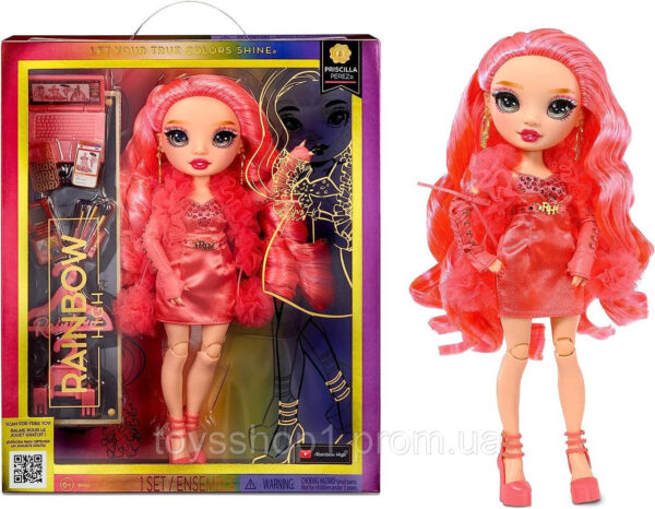 Лялька Рейнбоу Хай Прісцилла Перес ляльки Rainbow High Fashion Doll Priscilla Perez