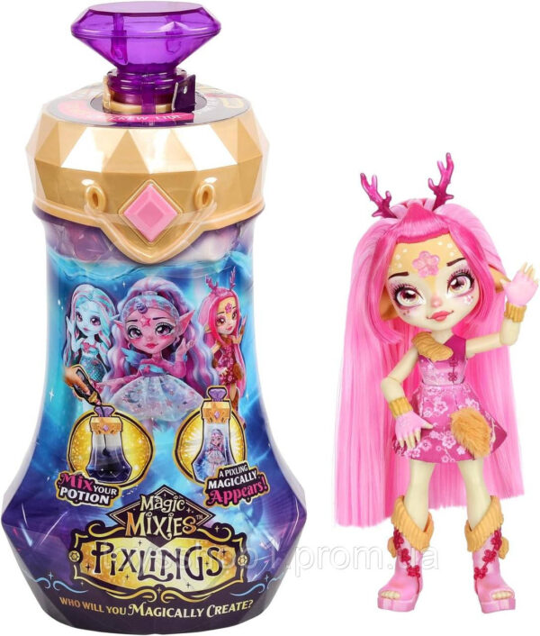 Лялька сюрприз Дірлі Пікслінг олень Magic Mixies Deerlee The Deer Pixling