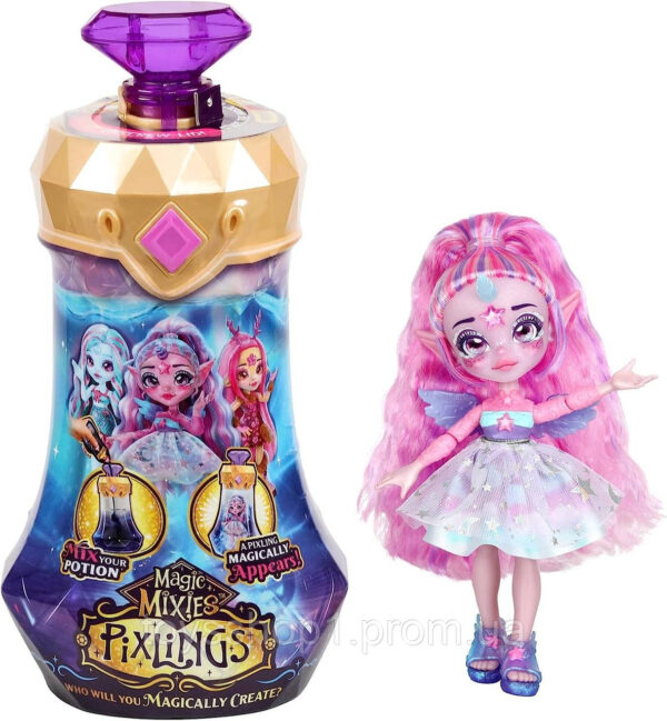 Лялька сюрприз Унія єдиноріг Magic Mixies Unia The Unicorn Pixling