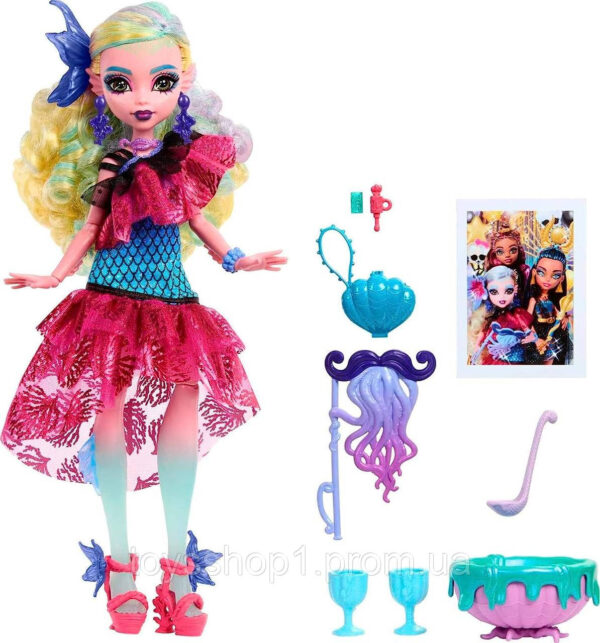 Лялька Монстер Хай Лагуна Блю Monster High Lagoona Blue Doll in Monster Ball