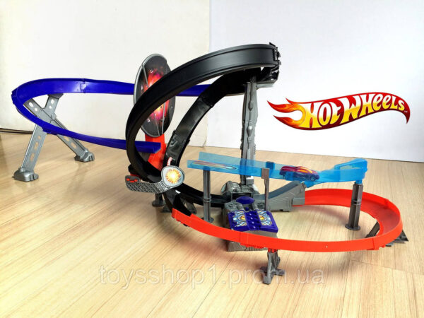 Моторизований трек Хот Вілс Швидкісне ковзання, Hot Wheels KidPicks Zero G Drop Force Track Set