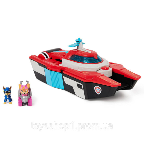 Щенячий Патруль Міні база Авіаносець Мегакіно Paw Patrol The Mighty Movie Pup Squad Air Craft Carrier
