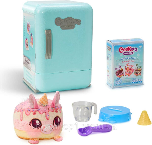 Інтерактивна іграшка-сюрприз Moose Cookeez Makery Freezy Cakez Незвичайний холодильник Торт-морозиво