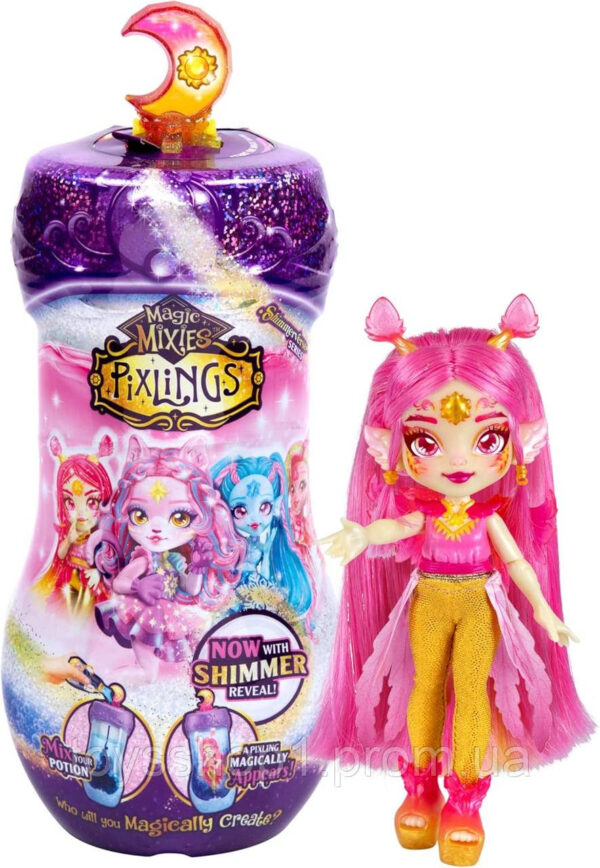 Лялька Magic Mixies Pixlings Shimmerverse Series Pheona The Phoenix Фіона Фенікс Меджик Міксис