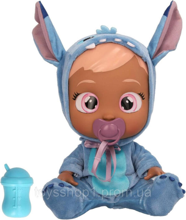 Інтерактивна Лялька Край Бебі Стіч Дісней Cry Babies Disney Stitch - 30см Baby Doll