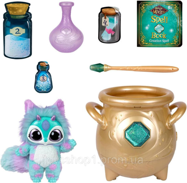 Інтерактивний чарівний золотий казанок Меджик Міксі Magic Mixies Magical Real Misting Gold Cauldron