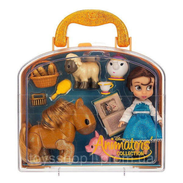 Лялька Белль міні-аніматор Дісней Disney Animators' Collection Belle Mini Doll Play