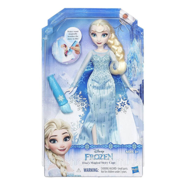 Лялька Ельза Холодне серце Чарівний плащ Disney Frozen Elsa ́s Magical Story Cape Doll