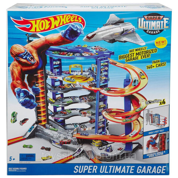 Трек Hot Wheels Супер Гараж ультимейт гігант Super Ultimate Garage Playset