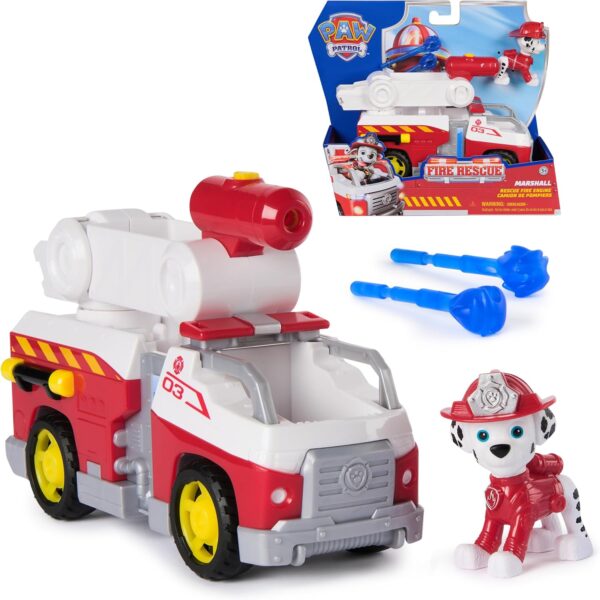 Пожежний автомобіль Paw Patrol Fire Rescue Marshall Rescue рятувальна місія фігурка Маршал