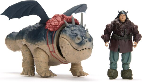 Набір фігурок Dreamworks Dragons Дракон Громила Гронкл та вершник Рибоніг