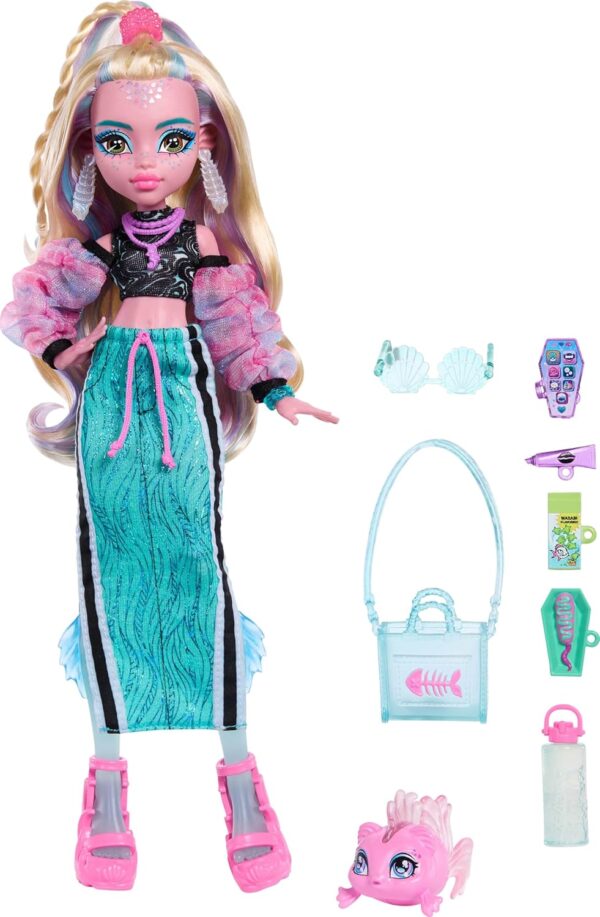 Лялька Монстер Хай Лагуна Блю лялька Monster High Lagoona Blue Fabulous Fashion