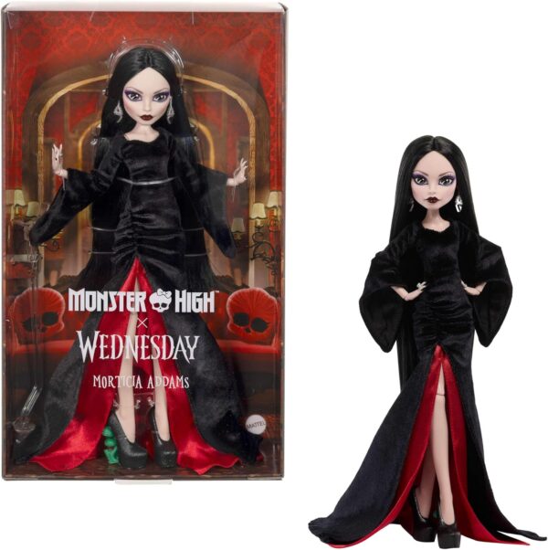 Лялька Монстер Хай Мортіша Аддамс Monster High x Wednesday Mortica Addams