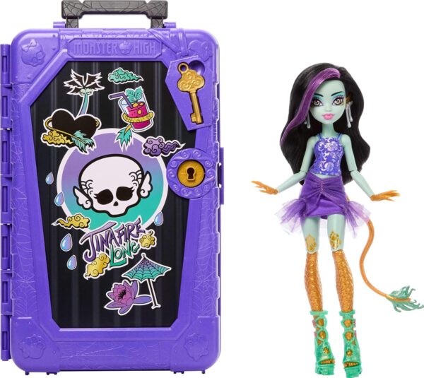 Лялька Monster High Джинафаєр Лонг валіза з секретом Skulltimate Secrets Jinafire Long JDR52
