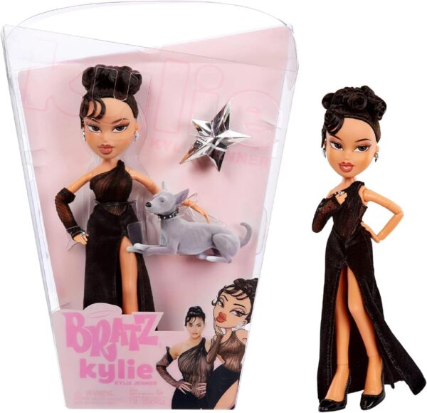 Лялька Bratz x Kylie Jenner лялька Братц Кайлі Дженнер у чорній сукні